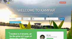 Desktop Screenshot of kampar4rent.com